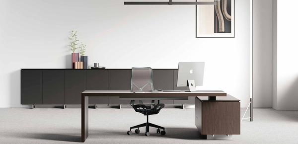 artù archiutti scrivania direzionale per ufficio in legno