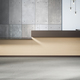 toki archiutti bancone reception in legno